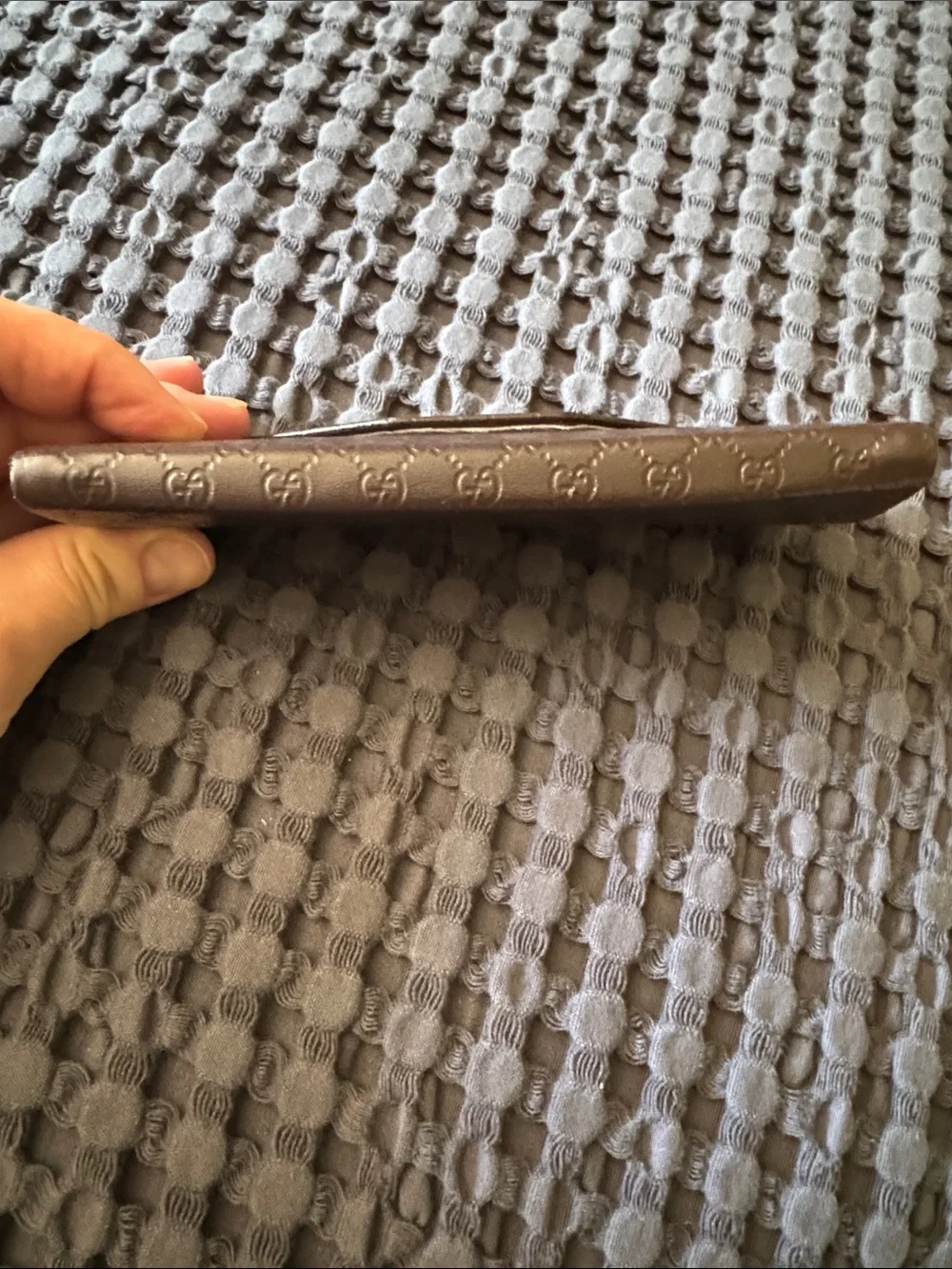 Gucci glasses case with dust cloth